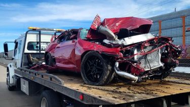 Crash of the Toyota Supra A80