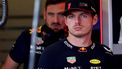 2023-11-25 17:46:46 epa10994686 Dutch Formula One driver Max Verstappen of Red Bull Racing stands in the team's garage during the Qualifying for the Formula 1 Abu Dhabi Grand Prix at the Yas Marina Circuit in Abu Dhabi, United Arab Emirates, 25 November 2023. The Formula 1 Abu Dhabi Grand Prix is held on 26 November.  EPA/ALI HAIDER / POOL