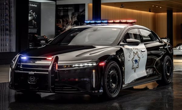 Lucid Air Lucid Pursuit Amerikaanse politie politieauto EV elektrische auto