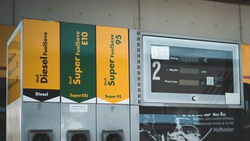 benzinestation shell, tanken, benzine