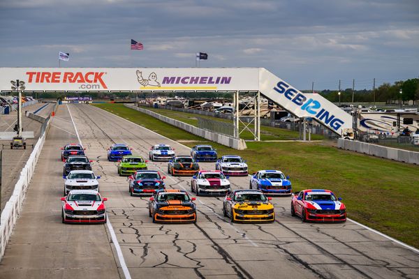 Startveld van de Ford Mustang Challenge North America