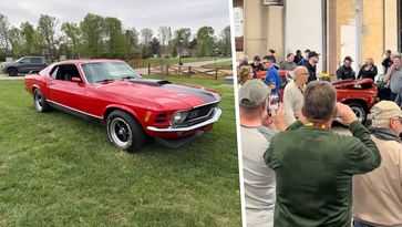 Crash veiling veilinghuis Mecum 1970 Ford Mustang Mach 1 Fastback