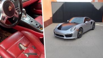 Porsche 911 Turbo S hoge kilometerstand