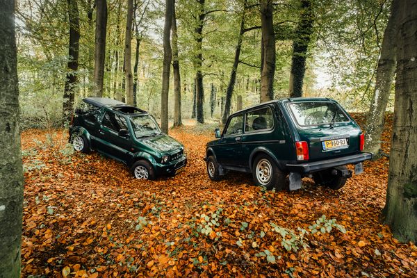 Lada Niva Suzuki Jimny offroaders terreinwagens offroad occasion occasions