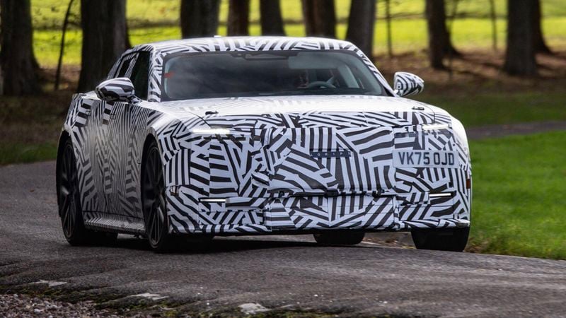 Jaguar Land Rover JLR elektrische auto Type 00 GT range-extender verbrandingsmotor brandstofmotor EV