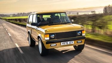 Stokoude Range Rover met 500 pk Corvette-V8 doet alles beter dan het origineel