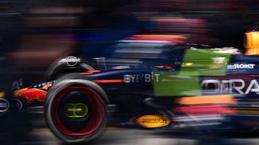 Red Bull Racing's Dutch driver Max Verstappen competes during the Formula One Austrian Grand Prix on the Red Bull Ring race track in Spielberg, Austria, on June 30, 2024. 
CHRISTIAN BRUNA / AFP