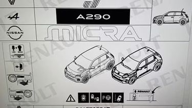 Nissan Micra EV Renault 5 gelekt 1