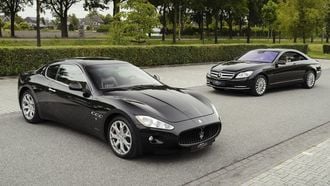 Maserati GranTurismo vs. Mercedes-Benz CL 500: voel je een miljonair voor een fractie van de nieuwprijs