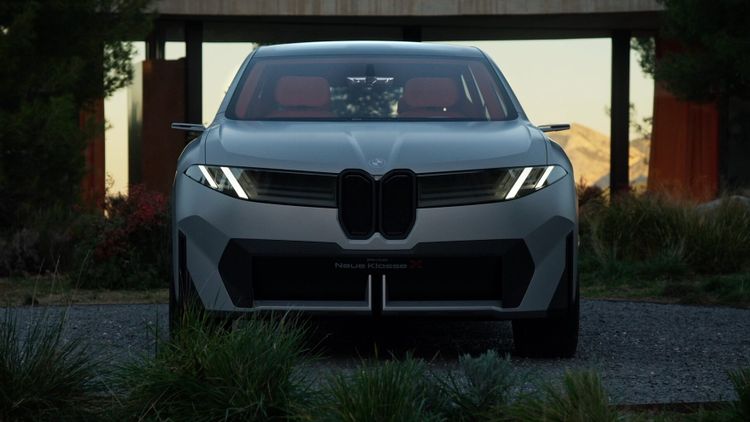 BMW Vision Neue Klasse X EV elektrische auto