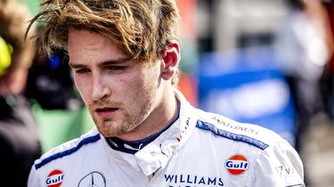 ZANDVOORT - Logan Sargeant (Williams) na afloop van de F1 Grand Prix van Nederland op het Circuit van Zandvoort. ANP REMKO DE WAAL