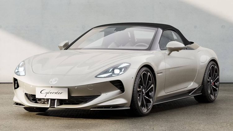 Duik in de Prijslijst MG Cyberster