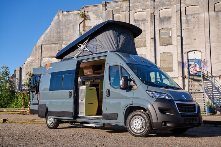Van-jorn modulaire camper