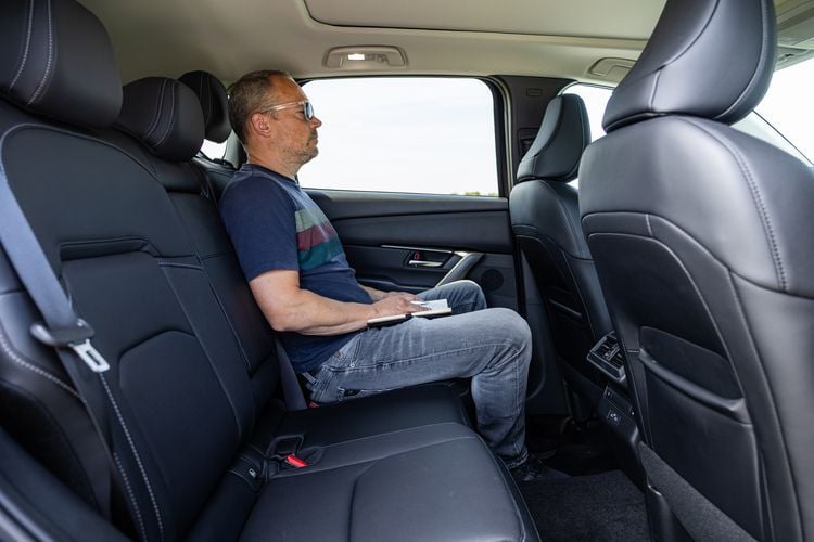 Achterbankruimte van de Mazda CX-5