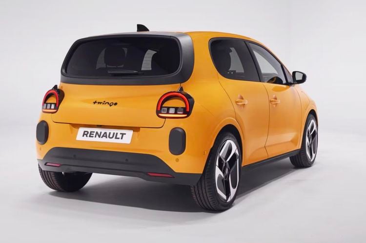 Renault Twingo EV elektrische auto gelekt