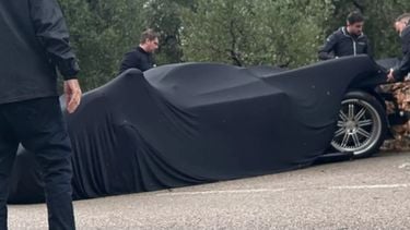 Pagani Zonda F Roadster crash