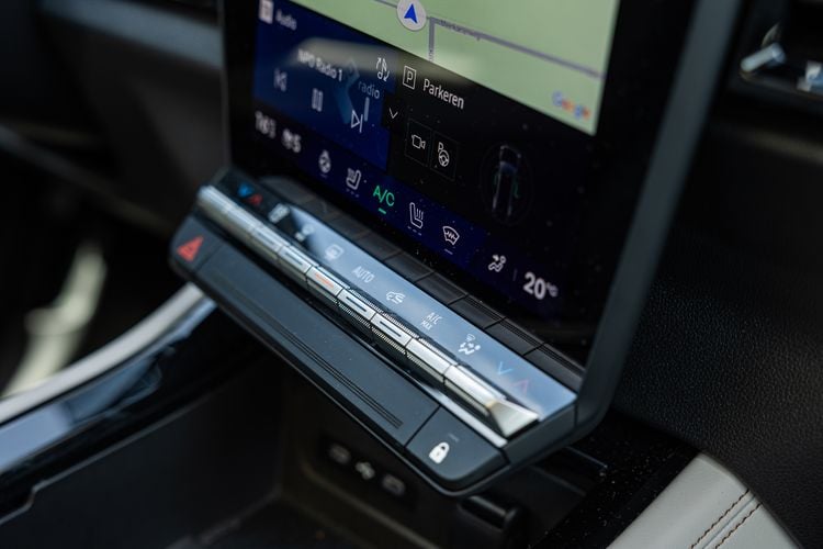 Bediening in de Renault Espace