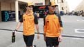 epa12571441 McLaren driver Lando Norris (R) of Britain and his teammate Oscar Piastri of Australia arrive ahead of a practice session for the Formula One Abu Dhabi Grand Prix, in Abu Dhabi, United Arab Emirates, 05 December 2025. The 2025 Formula One Abu Dhabi Grand Prix will be held at the Yas Marina Circuit racetrack on 07 December.  EPA/ALI HAIDER