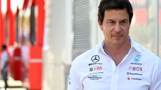 Mercedes' Austrian team chief Toto Wolff is pictured at the Hungaroring race track in Mogyorod near Budapest on July 22, 2023, ahead of the Formula One Hungarian Grand Prix. 
Ferenc ISZA / AFP