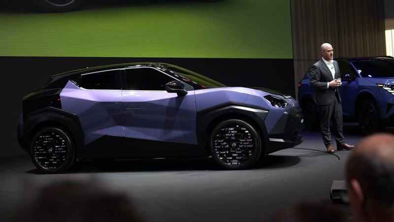 Nissan Juke ev elektrische auto