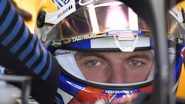 Red Bull Racing's Dutch driver Max Verstappen waits at his garage during the first practice session of the Formula One Mexico City Grand Prix at the Hermanos Rodriguez racetrack, in Mexico City on October 25, 2024.  
Alfredo ESTRELLA / AFP