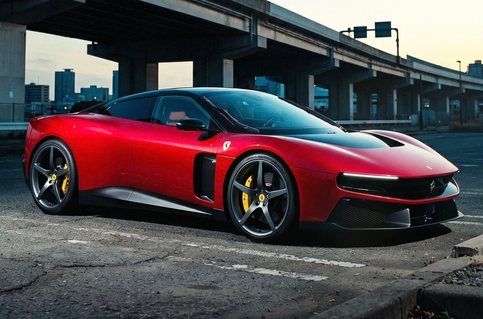 Ontwerper geeft eigen draai aan Ferrari Luce: 'Zo had hij eruit moeten zien'