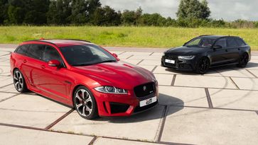 Audi RS 6 vs. Jaguar XFR-S: dit is de ultieme powerstation met een topsnelheid van 250+ km/h