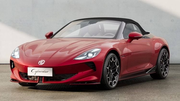 Duik in de Prijslijst MG Cyberster