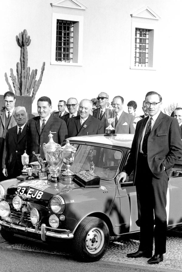 1964 monte carlo rally Hopkirk/Lidden mini cooper s