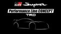 toyota gr supra performance line concept trd