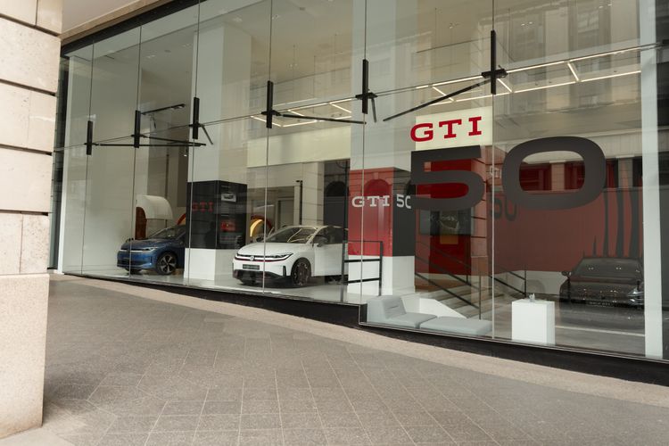 GTI-expositie in het DRIVE Volkswagen Group Forum