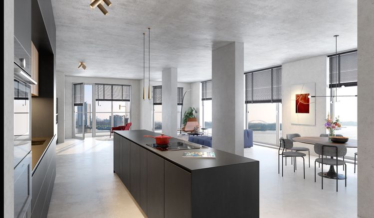 Deze Rotterdamse Funda-woning is één bepaald soort autoliefhebber