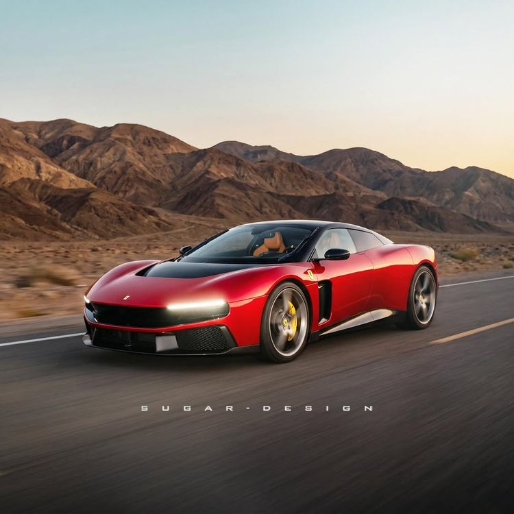 Ferrari Luce ontwerp design