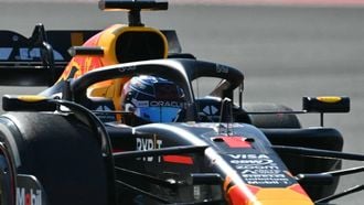 Red Bull Racing's Dutch driver Max Verstappen races during the United States Formula One Grand Prix at the Circuit of the Americas in Austin, Texas, on October 20, 2024. 
ANGELA WEISS / AFP