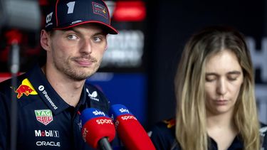 BOEDAPEST - Max Verstappen (Red Bull Racing) op de Hungaroring na afloop van de kwalificatie voor de Grote Prijs van Hongarije. ANP SANDER KONING