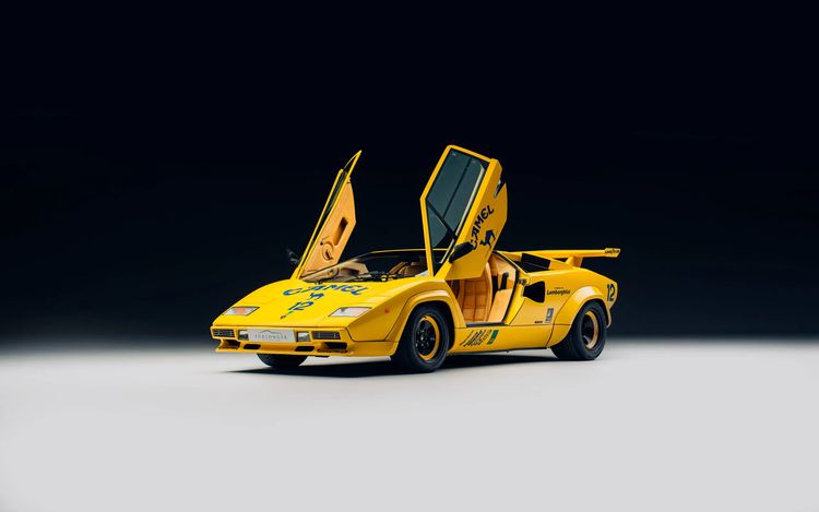 Lamborghini Countach en Lotus Type 102
