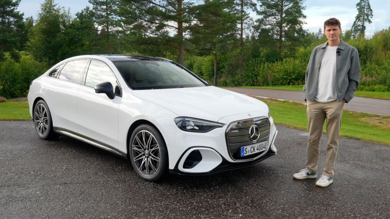 Mercedes-Benz C-klasse C 400 4MATIC review rijtest elektrische auto EV BMW i3 Neue Klasse