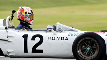 Max Verstappen in Honda ra272
