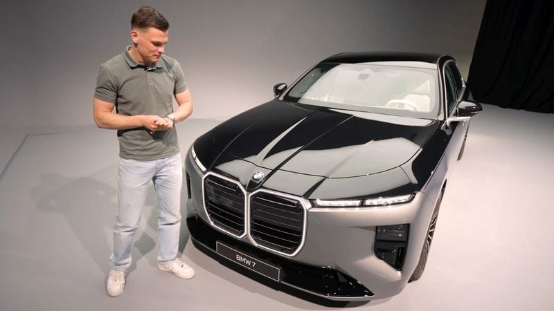 31 inch 8k-scherm, rijden zonder handen, V8 én een nieuwe neus: is de BMW 7-serie eindelijk mooi?