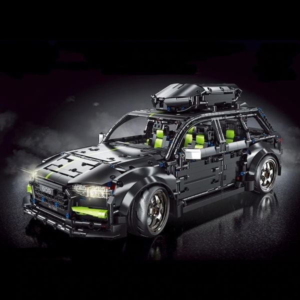 Audi RS 4, the block zone, LEGO Technics
