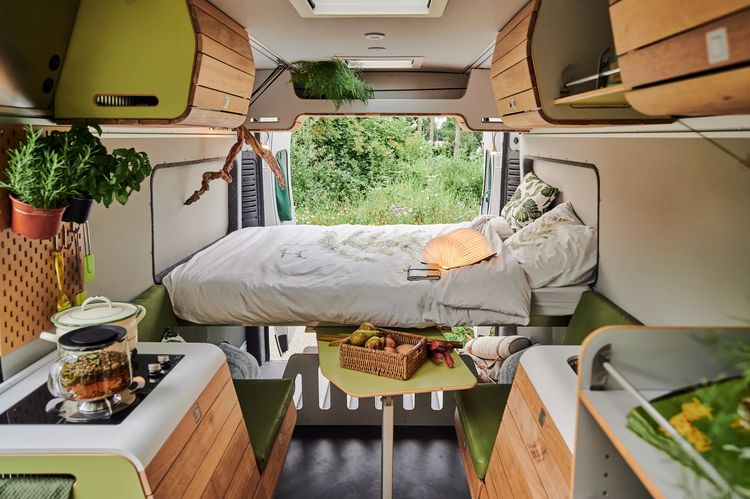 Van-jorn modulaire camper