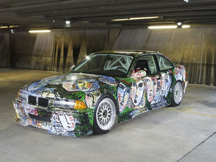 Sandro Chia, Art Car 1992 - BMW 3 Series saloon-car racing prototype