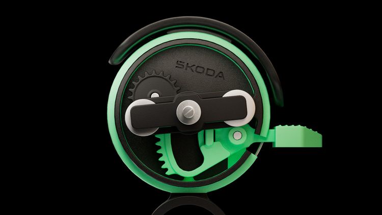 nieuwe Skoda-uitvinding voorkomt ongelukken: bel werkt zelfs door koptelefoons heen