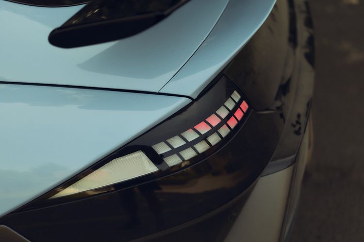 Achterlicht van de Hyundai Ioniq 6 N