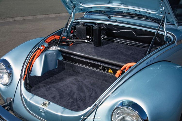 650 pk-Volkswagen Kever is eigenlijk een mix van een Porsche Taycan en een Tesla Model S