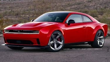 Dodge Charger Daytona R/T Scat Pack widebody design musclecar EV elektrische auto