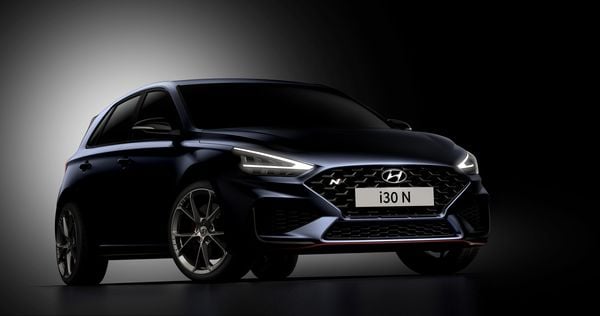 Hyundai i30N face;ift update