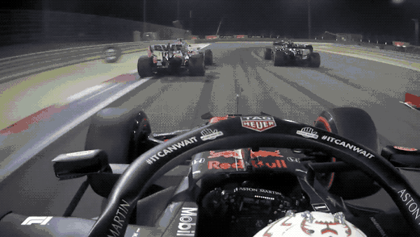 Sakhir Grand Prix - Max Verstappen Crash