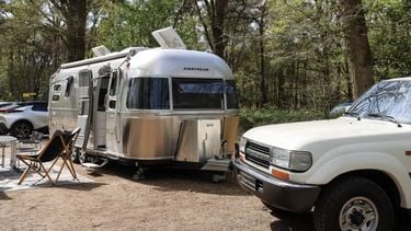Duurste caravan van Nederland Airstream International 684 occasion tweedehands gebruikt