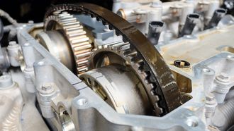 Natte distributieriem op PureTech-motor wet timing belt belt-in-oil natte riem ecoboost ecoblue Ford onderhoud schade
